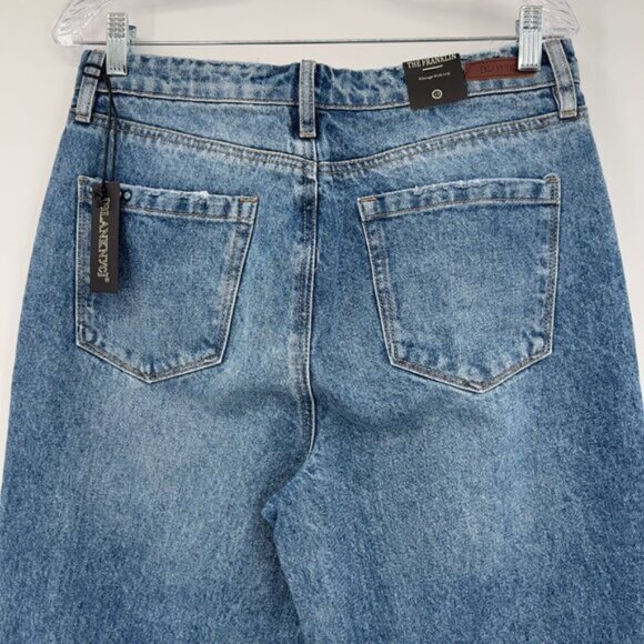 BLANK NYC The Franklin Ribcage Wide Leg Jeans NWT - Picture 4 of 11